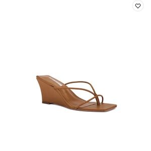 Tony Bianco Tan Strappy Wedges